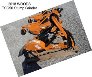 2018 WOODS TSG50 Stump Grinder