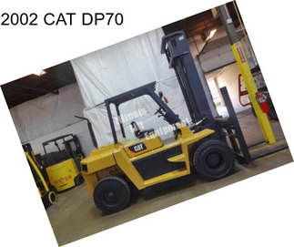 2002 CAT DP70