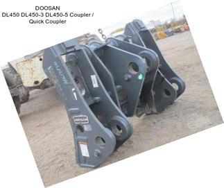 DOOSAN DL450 DL450-3 DL450-5 Coupler / Quick Coupler