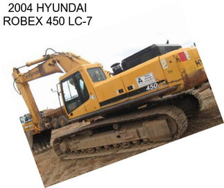 2004 HYUNDAI ROBEX 450 LC-7