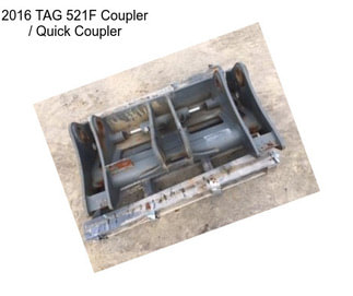 2016 TAG 521F Coupler / Quick Coupler