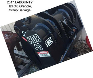 2017 LABOUNTY HDR40 Grapple, Scrap/Salvage