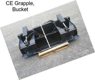 CE Grapple, Bucket