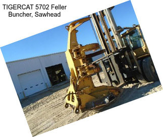 TIGERCAT 5702 Feller Buncher, Sawhead