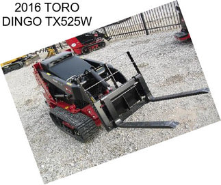 2016 TORO DINGO TX525W