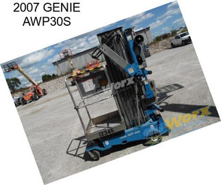 2007 GENIE AWP30S