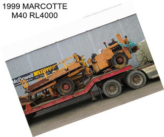 1999 MARCOTTE M40 RL4000