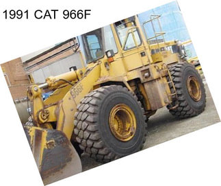 1991 CAT 966F