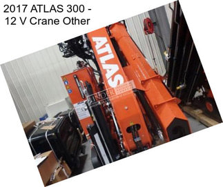 2017 ATLAS 300 - 12 V Crane Other