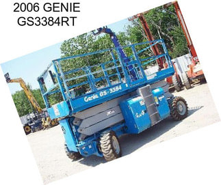 2006 GENIE GS3384RT