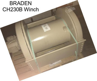 BRADEN CH230B Winch