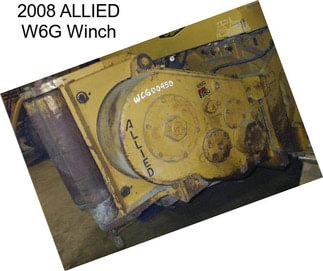 2008 ALLIED W6G Winch