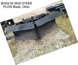 BOSS 90 SKID STEER PLOW Blade, Other