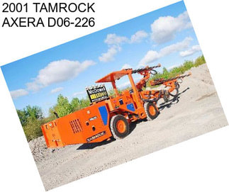 2001 TAMROCK AXERA D06-226