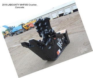 2018 LABOUNTY MHP350 Crusher, Concrete