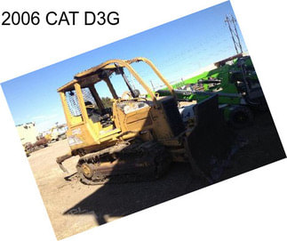 2006 CAT D3G