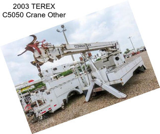 2003 TEREX C5050 Crane Other