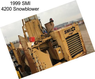 1999 SMI 4200 Snowblower