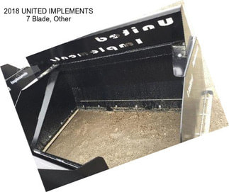 2018 UNITED IMPLEMENTS 7 Blade, Other