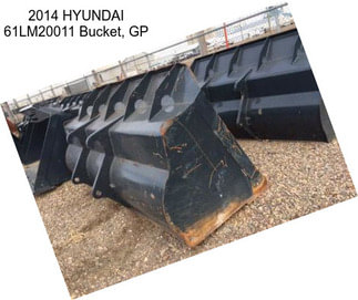 2014 HYUNDAI 61LM20011 Bucket, GP