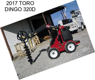 2017 TORO DINGO 320D