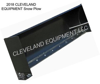 2018 CLEVELAND EQUIPMENT Snow Plow