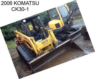 2006 KOMATSU CK30-1
