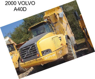 2000 VOLVO A40D