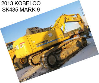 2013 KOBELCO SK485 MARK 9