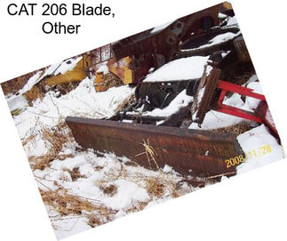 CAT 206 Blade, Other