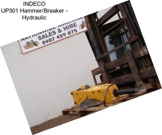 INDECO UP301 Hammer/Breaker - Hydraulic