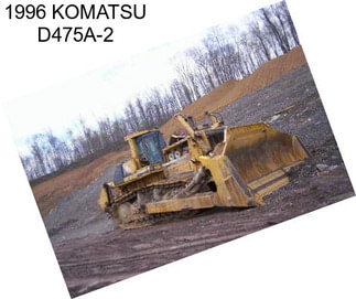 1996 KOMATSU D475A-2