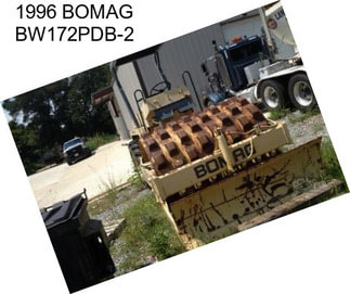 1996 BOMAG BW172PDB-2