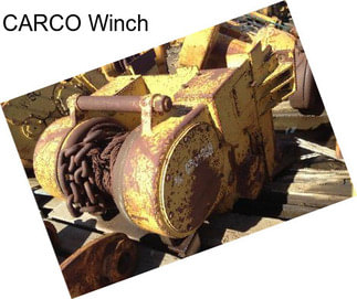 CARCO Winch