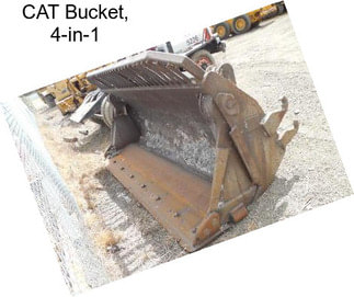 CAT Bucket, 4-in-1