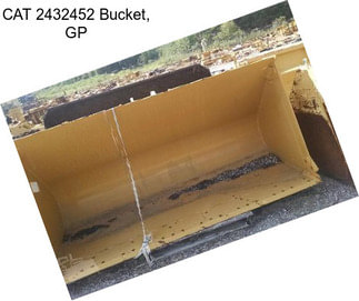 CAT 2432452 Bucket, GP