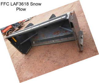 FFC LAF3618 Snow Plow