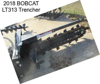2018 BOBCAT LT313 Trencher