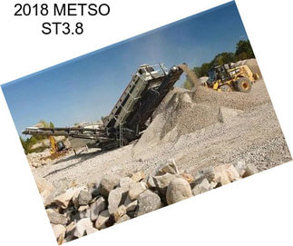 2018 METSO ST3.8