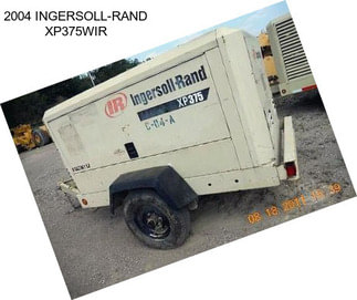 2004 INGERSOLL-RAND XP375WIR