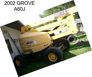 2002 GROVE A60J