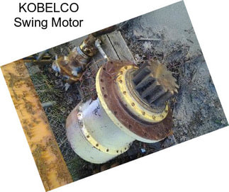 KOBELCO Swing Motor