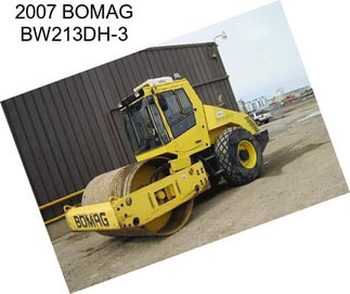2007 BOMAG BW213DH-3