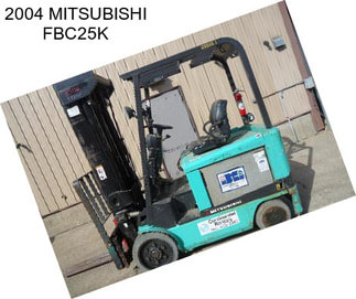 2004 MITSUBISHI FBC25K