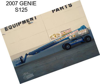 2007 GENIE S125