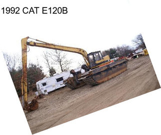 1992 CAT E120B