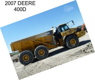 2007 DEERE 400D