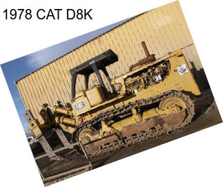 1978 CAT D8K