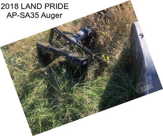 2018 LAND PRIDE AP-SA35 Auger