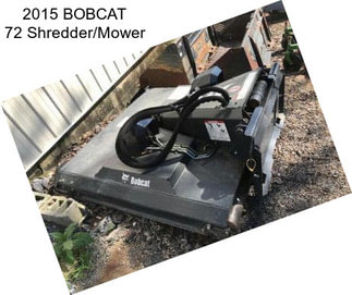 2015 BOBCAT 72 Shredder/Mower